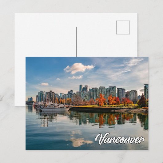 Vancouver, British Columbia, Canada Briefkaart (Voorkant / Achterkant)