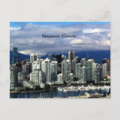 Vancouver, British Columbia, Canada skyline Briefkaart (Voorkant)