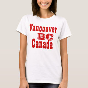 Vancouver British columbia Canada T-shirt
