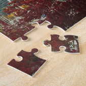 Vancouver British Columbia City Skyline Autumn Legpuzzel (Zijkant)