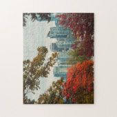 Vancouver British Columbia City Skyline Autumn Legpuzzel (Verticaal)