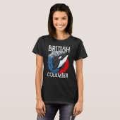 Vancouver British Columbia Orca Whale T-shirt (Voorkant volledig)