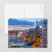 Vancouver, Brits-Columbia, Canada Briefkaart (Voorkant / Achterkant)