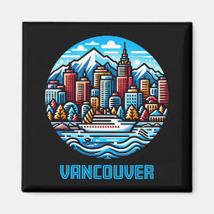 Vancouver Brits-Columbia Canada Magneet