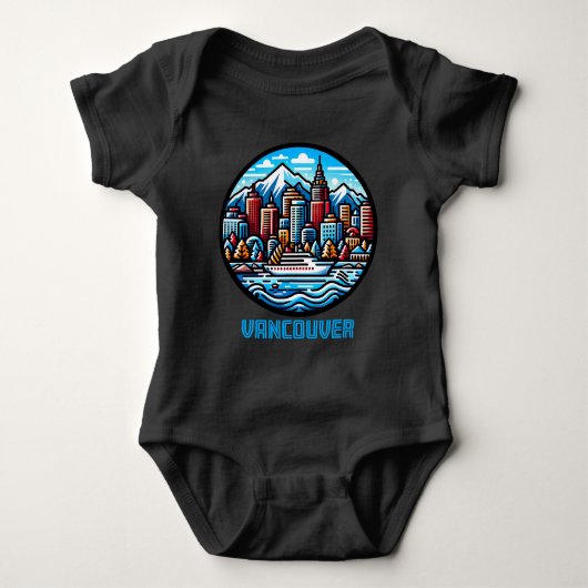 Vancouver Brits-Columbia Canada Romper (Voorkant)