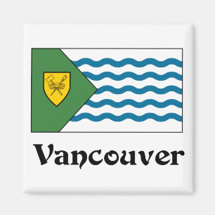 Vancouver, Brits-Columbia vlag Magneet