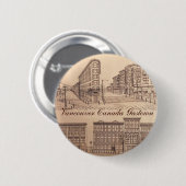 Vancouver Buttonnen Souvenir Buttonnen Gastown Art Ronde Button 5,7 Cm (Voorkant /achterkant)