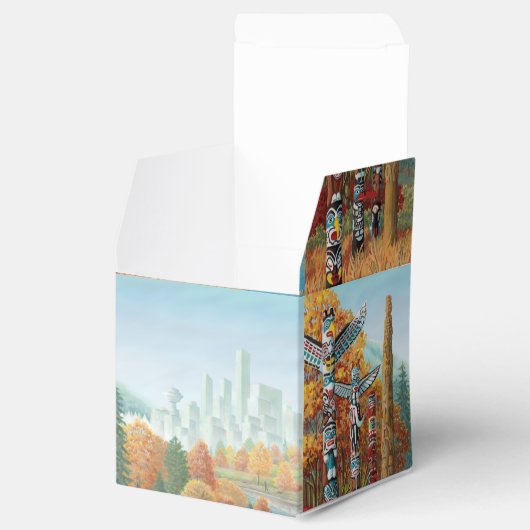 Vancouver Cadebox Speciaal op maat gemaakte cadeau Bedankdoosjes (Geopend)