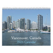 Vancouver, Canada 2026 Calendar Kalender (Hoes)