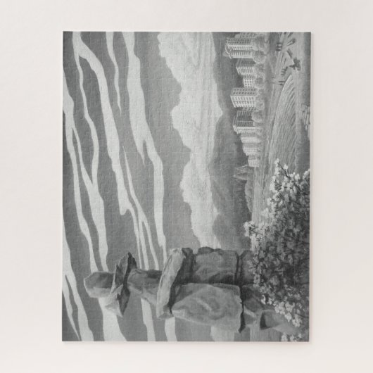 Vancouver Canada Art Puzzles - Inukshuk Art Gifts Legpuzzel (Verticaal)