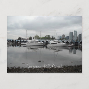 Vancouver Canada Boats Briefkaart