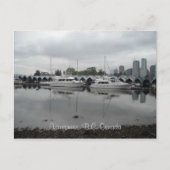 Vancouver Canada Boats Briefkaart (Voorkant)