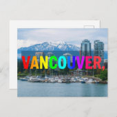 Vancouver canada briefkaart (Voorkant / Achterkant)