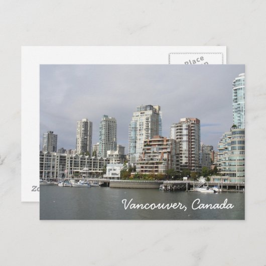 Vancouver, Canada Briefkaart (Voorkant / Achterkant)