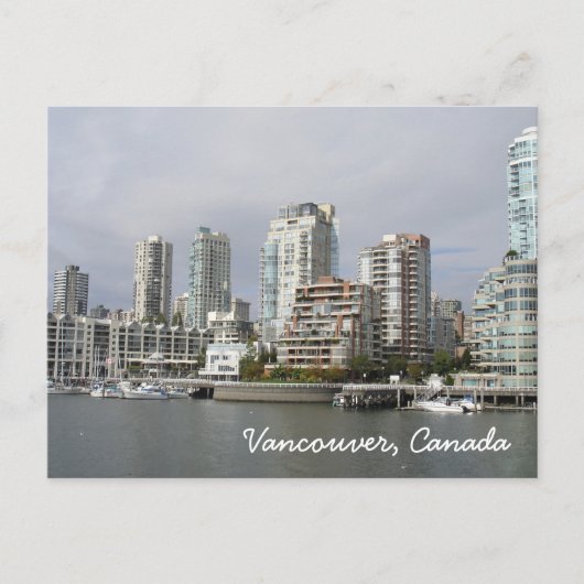 Vancouver, Canada Briefkaart (Voorkant)