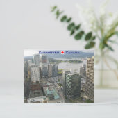 Vancouver Canada Briefkaart (Staand voorkant)