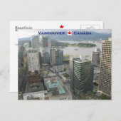 Vancouver Canada Briefkaart (Voorkant / Achterkant)