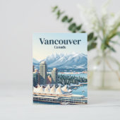 Vancouver, Canada Briefkaart (Staand voorkant)