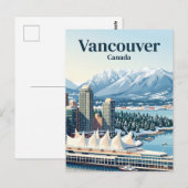 Vancouver, Canada Briefkaart (Voorkant / Achterkant)