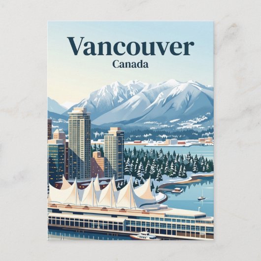 Vancouver, Canada Briefkaart (Voorkant)
