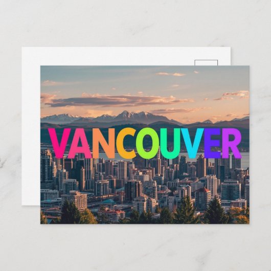 Vancouver canada briefkaart (Voorkant / Achterkant)