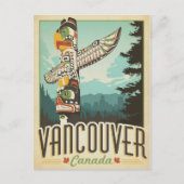 Vancouver, Canada Briefkaart (Voorkant)