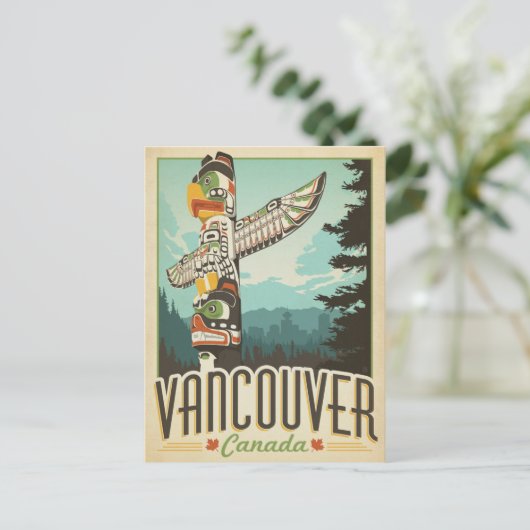 Vancouver, Canada Briefkaart (Staand voorkant)