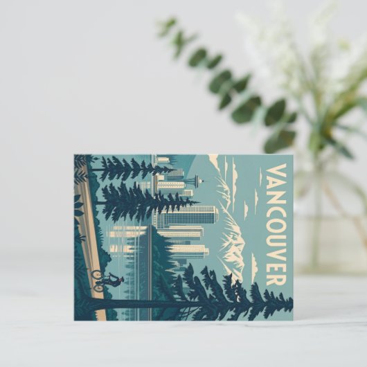 Vancouver, Canada Briefkaart (Staand voorkant)