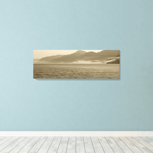 Vancouver. Canada Canvas Afdruk (Insitu (Houten vloer))