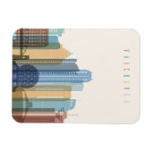 Vancouver, Canada | City Skyline Magneet (Horizontaal)