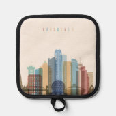 Vancouver, Canada | City Skyline Pannenlap (Voorkant)