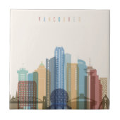 Vancouver, Canada | City Skyline Tegeltje (Voorkant)