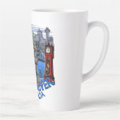 Vancouver Canada Coffee-Mokken en -brillen Latte Mok (Rechts)