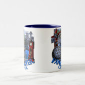 Vancouver Canada Coffee-Mokken en -brillen Tweekleurige Koffiemok (Center)