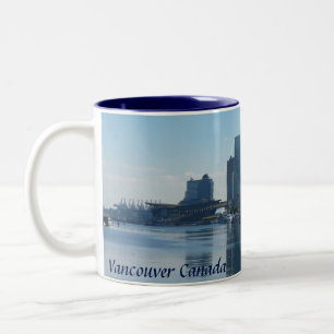 Vancouver Canada Coffee-Mokken en -brillen Tweekleurige Koffiemok