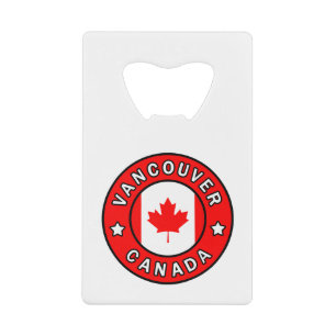 Vancouver Canada Creditkaart Flessenopener