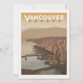 Vancouver Canada | Datum opslaan - Foto Save The Date (Voorkant)