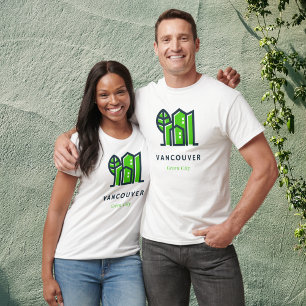 Vancouver Canada Duurzame Groene Stad T-shirt
