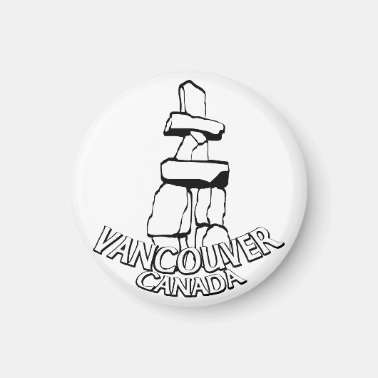 Vancouver Canada Fridge Magnets Souvenir Magnets Magneet (Voorkant)