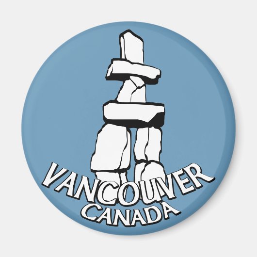 Vancouver Canada Fridge Magnets Souvenir Magnets Magneet (Voorkant)