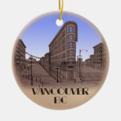 Vancouver Canada Gastown Ornament Souvenirs (Voorkant)