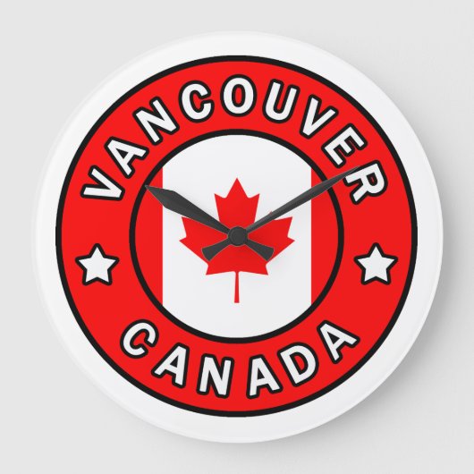 Vancouver Canada Grote Klok (Voorkant)