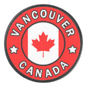 Vancouver Canada Hockey Puck (Voorkant)