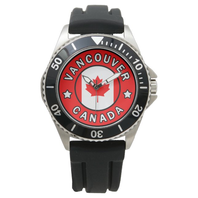 Vancouver Canada Horloge (Voorkant)