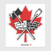 Vancouver Canada laptop sticker (Vel)