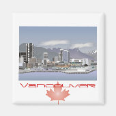 Vancouver Canada Magneet (Voorkant)
