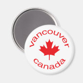 Vancouver Canada Magneet (Voorkant / Achterkant)