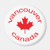 Vancouver Canada Magneet (Voorkant)