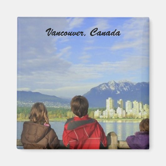 Vancouver, Canada Magnet (Voorkant)