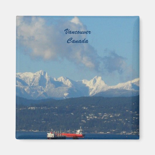 Vancouver, Canada Magnet (Voorkant)